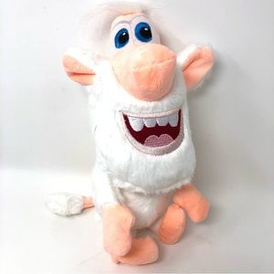 Booba Buba White Pig Cooper Stuffed Plush Toy 9” NWOT